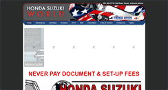 Desktop Screenshot of hondasuzukiworld.com